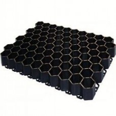 Решетка газонная Gidrolica Eco Standart РГ-70.40.3,2 - пластиковая черная в Йошкар-Ола