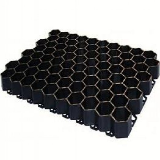 Решетка газонная Gidrolica Eco Standart РГ-70.40.3,2 - пластиковая черная в Йошкар-Ола